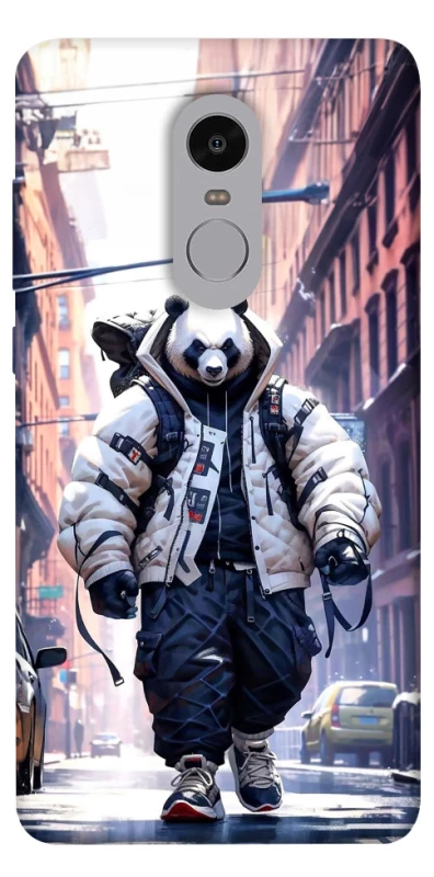 Чохол на Xiaomi Redmi Note 4X / Note 4 (Snapdragon) Панда кур'єр фото 1 з 1