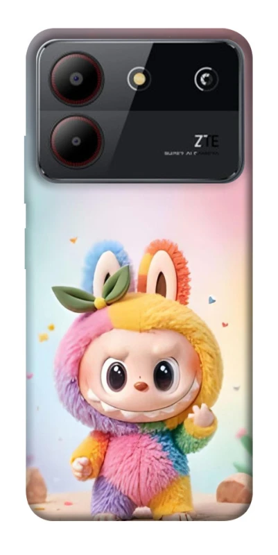 Чохол на ZTE Blade A54 4G Labubu colored фото 1 з 1
