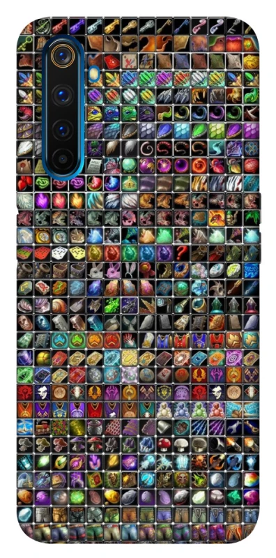 Чохол на Realme 6 Pro Inventory menu ver.1 фото 1 з 1