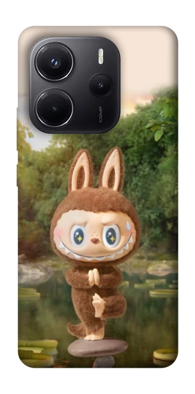 Чехол на Xiaomi Redmi Note 14 5G Labubu Yoga фото 1 из 1