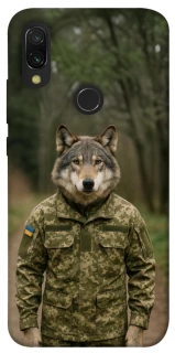 Чехол на Xiaomi Redmi 7 Волк защитник фото 1 из 1