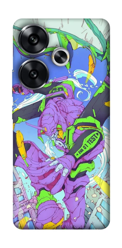 Чохол на Xiaomi Poco F6 Євангеліон v2 фото 1 з 1