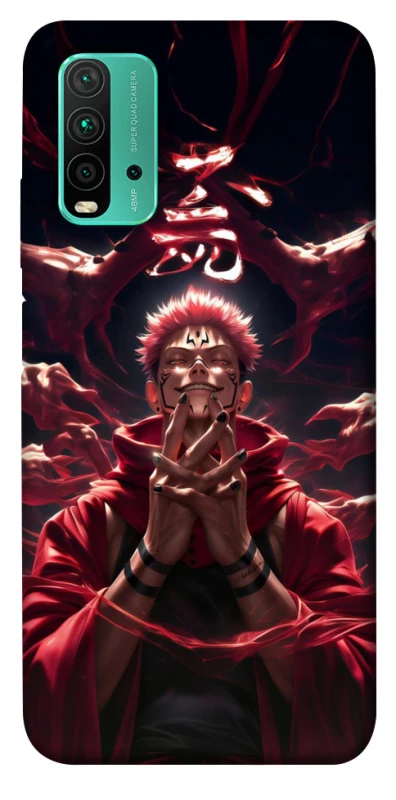 Чехол на Xiaomi Redmi Note 9 4G / Redmi 9 Power Ryomen Sukuna фото 1 из 1