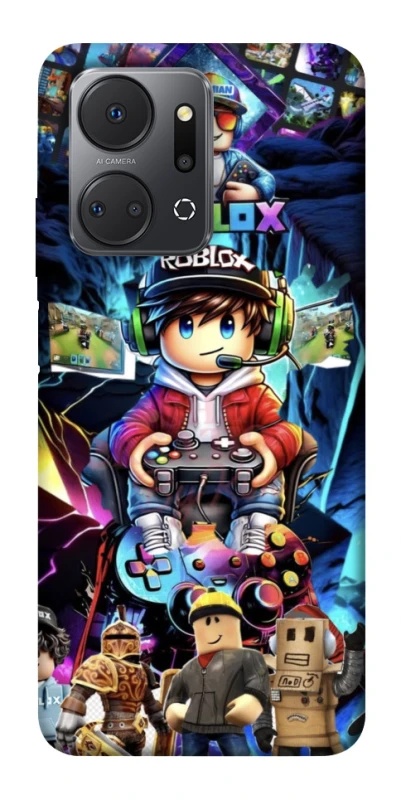 Чохол на Huawei Honor X7a Roblox collage ver.4 фото 1 з 1