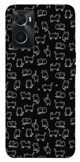 Чохол на Oppo A76 4G Black Cats фото 1 з 1