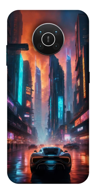 Чехол на Nokia X10 / X20 Cyber city фото 1 из 1
