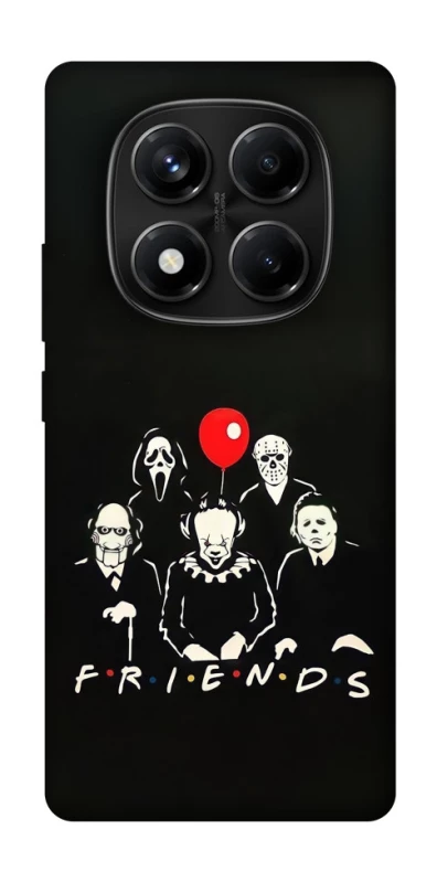 Чехол на Xiaomi Redmi Note 14 Pro 4G Horror Friends фото 1 из 1