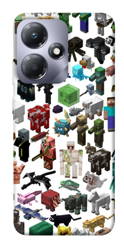 Чохол на Infinix Hot 30i Minecraft v4 фото 1 з 1