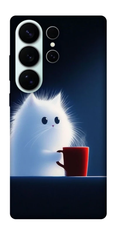 Чохол на Samsung Galaxy S26 Ultra Чохол кіт з кавою фото 1 з 1