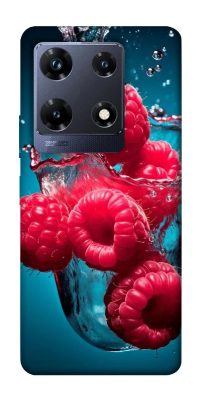 Чохол на Infinix Note 30 Pro Малинка у воді фото 1 з 1