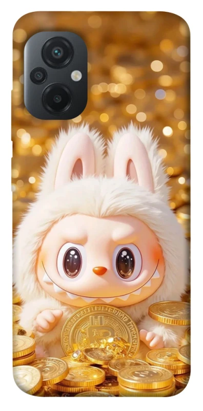 Чехол на Xiaomi Poco M5 Bitcoin Labubu фото 1 из 1