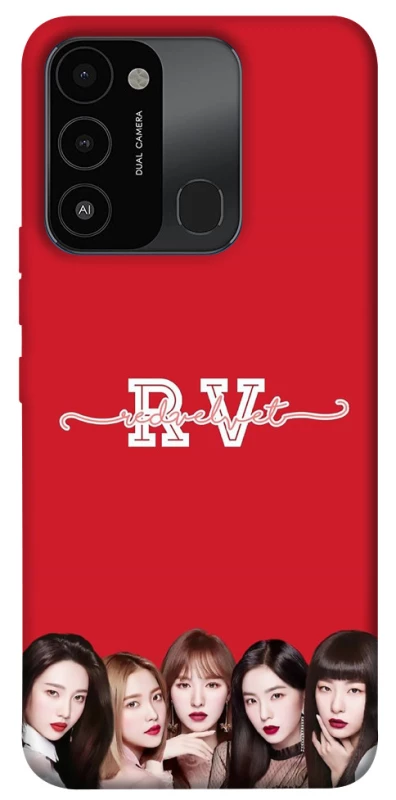 Чохол на TECNO Spark 8C RED VELVET v3 фото 1 з 1