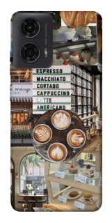 Чохол на Motorola Moto G04 Coffee collage ver.5 фото 1 з 1