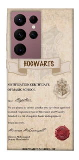Чохол на Samsung Galaxy S22 Ultra The Hogwarts acceptance letter фото 1 з 1