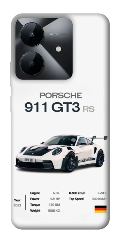 Чехол на Realme Note 60x Porsche 911 GT3 фото 1 из 1