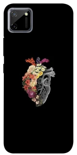 Чехол на Realme C11 Heart with flowers фото 1 из 1