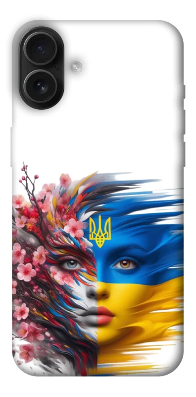 Чехол на Apple iPhone 16 Plus Flowering Ukraine фото 1 из 1
