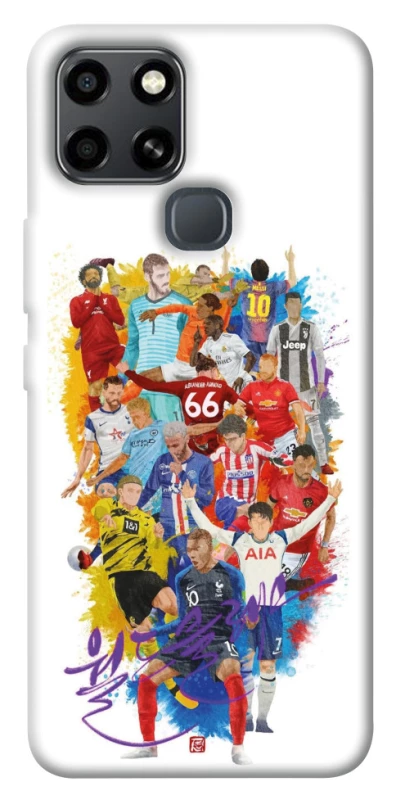 Чехол на Infinix Smart 6 Football Abstract v2 фото 1 из 1
