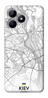 Чохол на Realme Note 50 5G Kiev white map фото 1 з 1