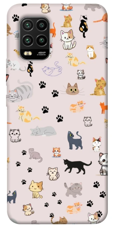 Чохол на Xiaomi Mi 10 Lite Cat style ver.1 фото 1 з 1
