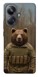 Чехол на Realme 10 Pro+ Медведь защитник фото 1 из 1