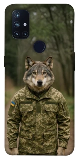 Чехол на OnePlus Nord N10 5G Волк защитник фото 1 из 1