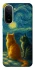 Чохол на Xiaomi Redmi A7 Pro 4G Cats under the stars фото 2 з 2