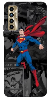 Чехол на TECNO Camon 17P superman comics фото 1 из 1