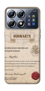 Чохол на Xiaomi POCO X8 Pro The Hogwarts acceptance letter фото 1 з 1