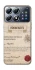 Чохол на Xiaomi POCO X8 Pro The Hogwarts acceptance letter фото 1 з 1