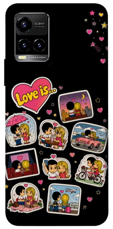 Чохол на Vivo Y21 / Y33s Love is ver.3 фото 1 з 1