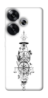 Чехол на Xiaomi Poco F6 Tattoo ver.7 фото 1 из 1