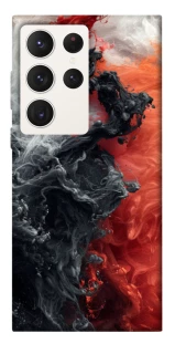 Чохол на Samsung Galaxy S23 Ultra Black and Red фото 1 з 1