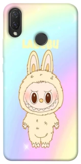 Чехол на Huawei P Smart+ (nova 3i) Fluffy Rainbow Labubu фото 1 из 1