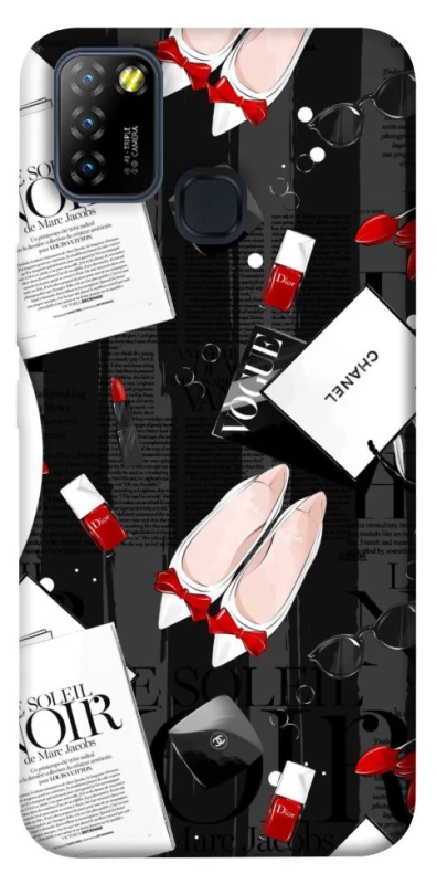 Чохол на Infinix Hot 10 Lite Fashion collage ver.4 фото 1 з 1