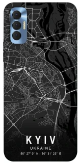 Чохол на TECNO Spark 8P Kyiv map фото 1 з 1