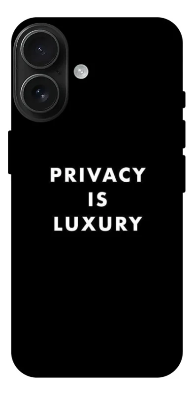 Чехол на Apple iPhone 17 (6.3") Privacy is luxury фото 1 из 1