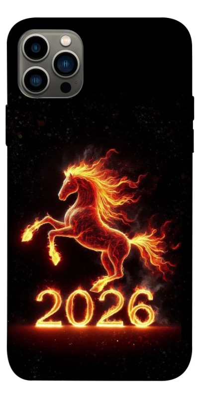 Чохол на Apple iPhone 12 Pro (6.1") Red Fire Horse ver.1 фото 1 з 1