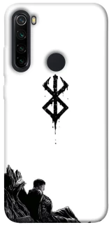 Чохол на Xiaomi Redmi Note 8 berserk white фото 1 з 1