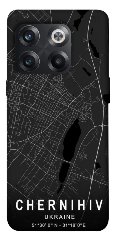Чохол на OnePlus 10T Chernihiv map фото 1 з 1
