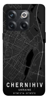 Чохол на OnePlus 10T Chernihiv map фото 1 з 1