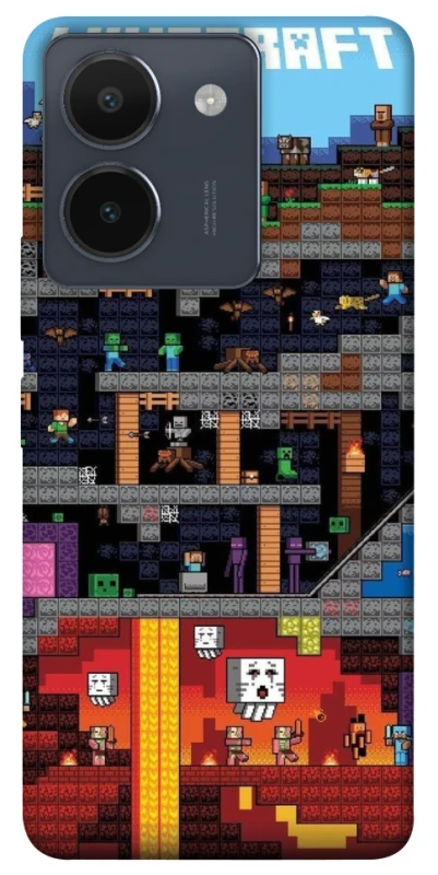 Чохол на Vivo Y36 Minecraft фото 1 з 1