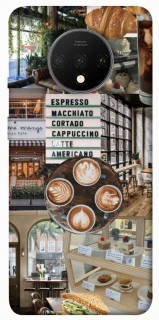 Чехол на OnePlus 7T Coffee collage ver.5 фото 1 из 1