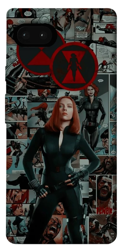 Чохол на Google Pixel 7a Black Widow фото 1 з 1