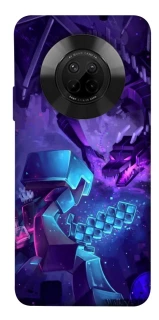 Чехол на Huawei Y9a Minecraft dragon фото 1 из 1