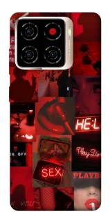 Чехол на ZTE Blade A56 Love collage ver.3 фото 1 из 1