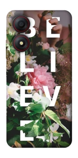 Чехол на ZTE Blade A34 4G Believe фото 1 из 1