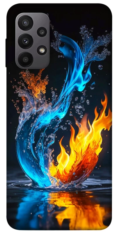 Чехол на Samsung Galaxy A23 4G Water And Fire фото 1 из 1