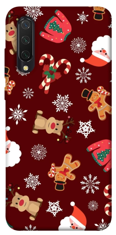Чехол на Xiaomi Mi CC9 / Mi 9 Lite Новогодний v6 фото 1 из 1