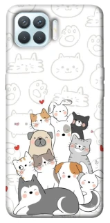 Чохол на Oppo F17 Pro Funny Pets фото 1 з 1
